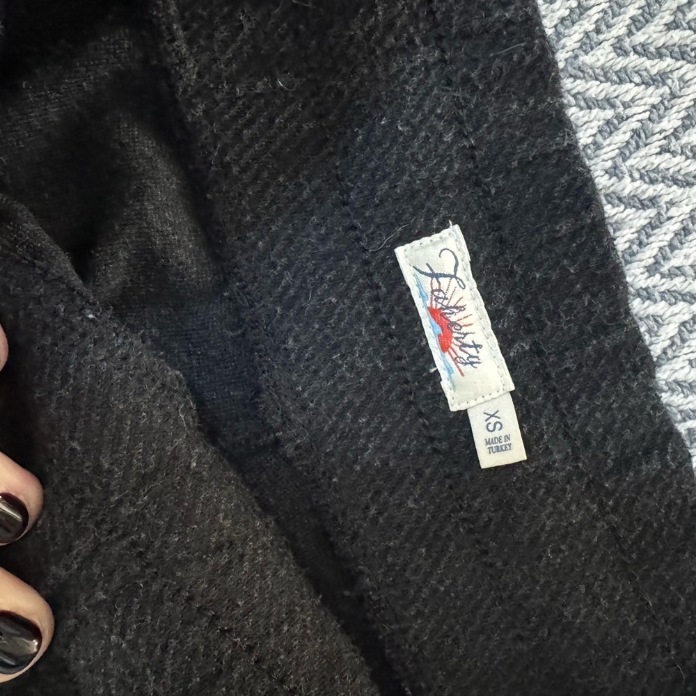 Faherty Twill Men's Black Joggers - Picture 6 of 8